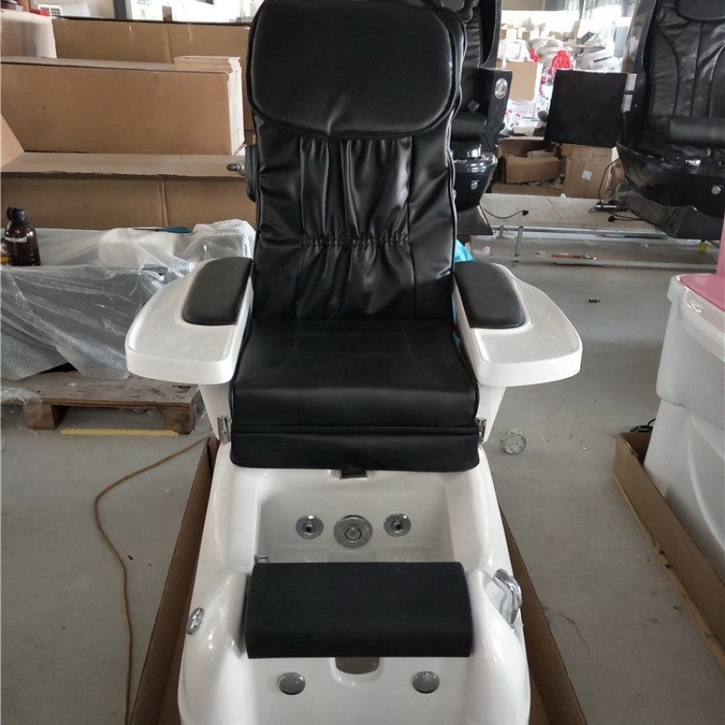 Pipeless Pedicure Chair with Glass Bowls for Wholesale
