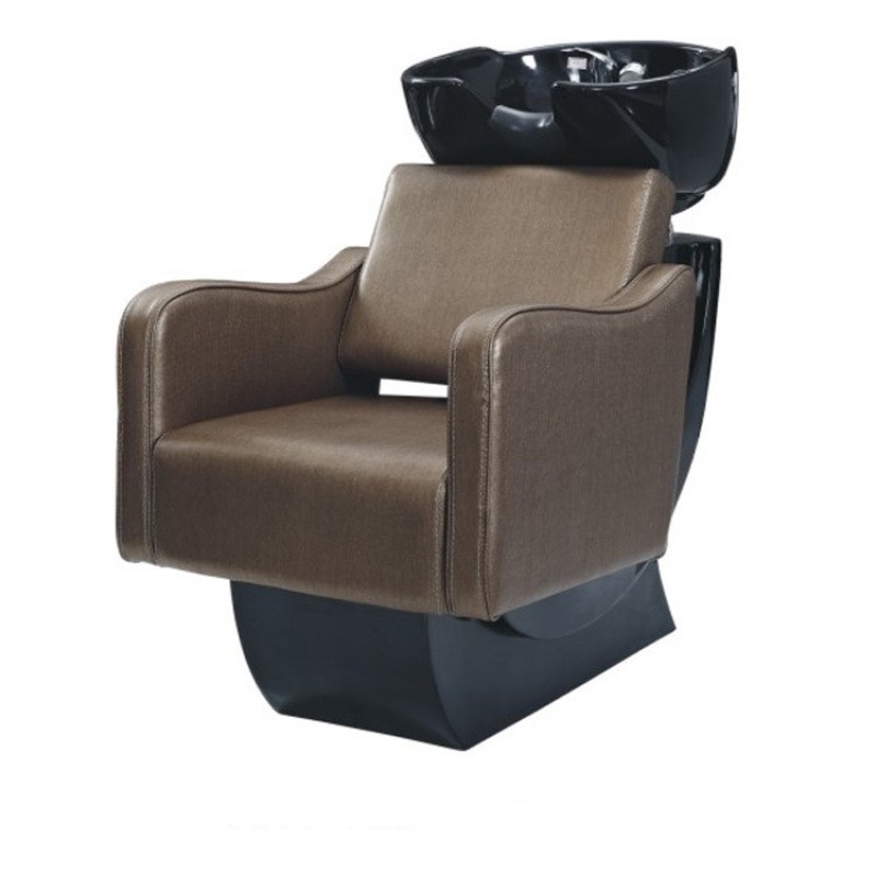 Kisen Top Rating Hair Washing Back Massage Chair Shampoo Bed Liquidation Bachwashing with Basin and Sink