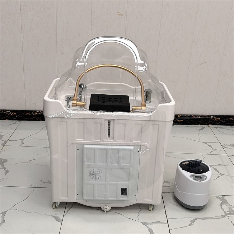 Kisen Portable 50L Water Tank 25L Waste Tank Beauty Salon Equipment Hair Washing Sink No Plumbing Shampoo Basin Bowl for Sale