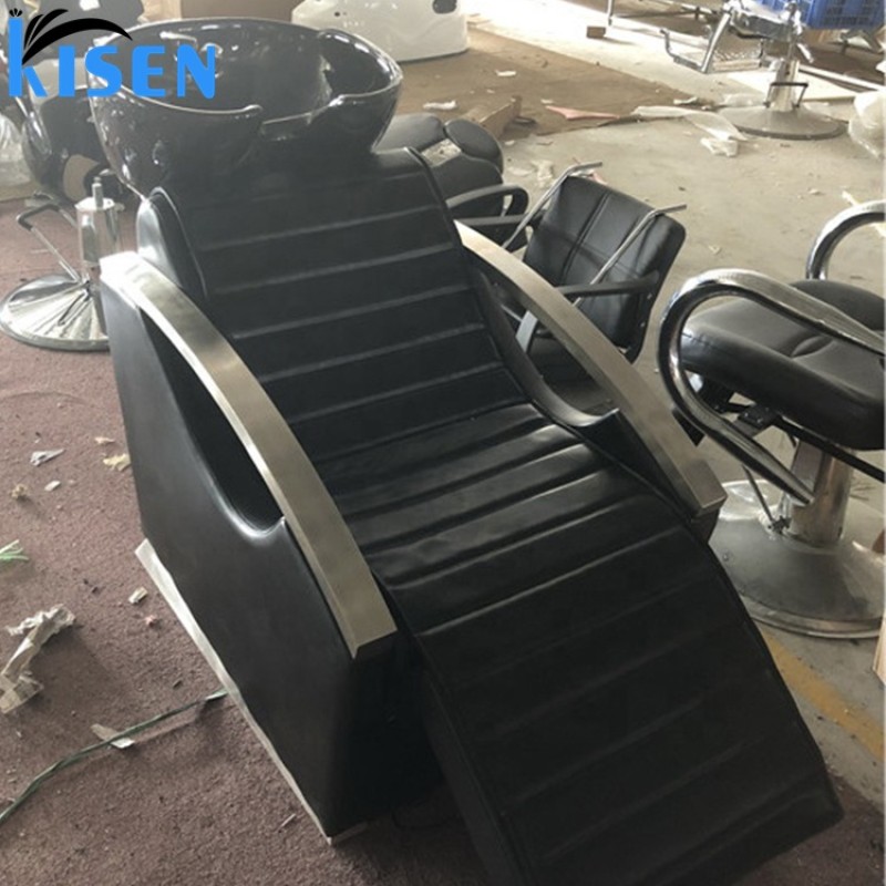 KISEN Electric Shampoo Chair Beauty Salon Backwash Unit