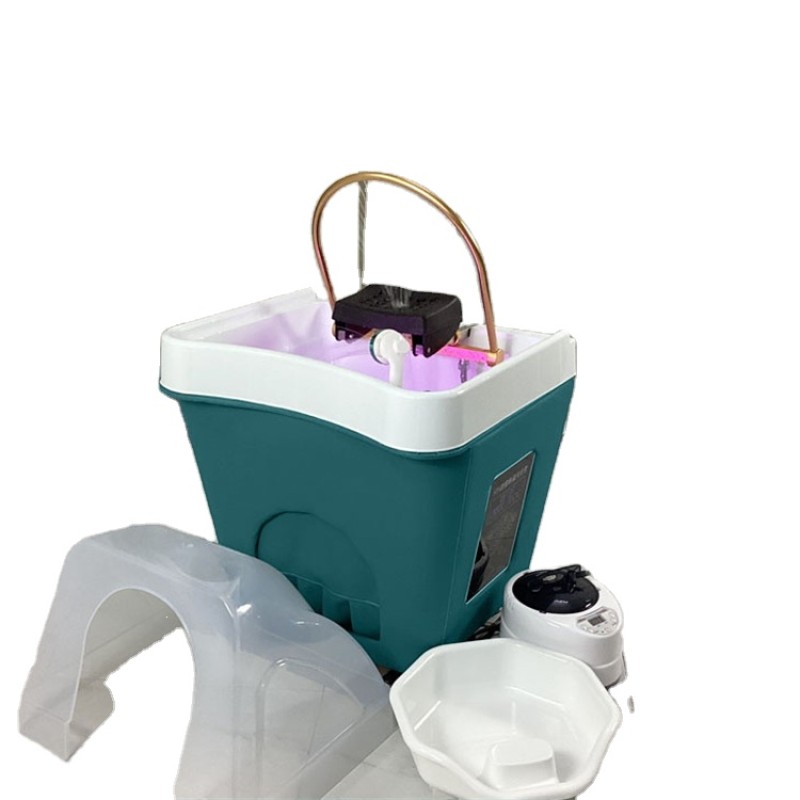 Portable Salon Basin Shampoo Sink Hair Washing Bed for Saloon Furniture Black Shampoo Basin Head Spa No Plumbing.