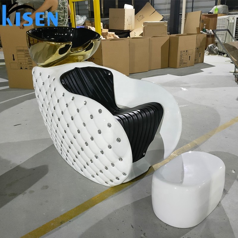 Kisen Wholesale Popular Modern Pedicure Basin Foot Bowl for Beauty Salon Pedicure Sink Bowl