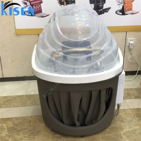 Kisen Newest Portable Mobile Shampoo Basin Salon Furniture Hair With Plumbing Plastic Wash Hair Sink Bowl with Head Therapy