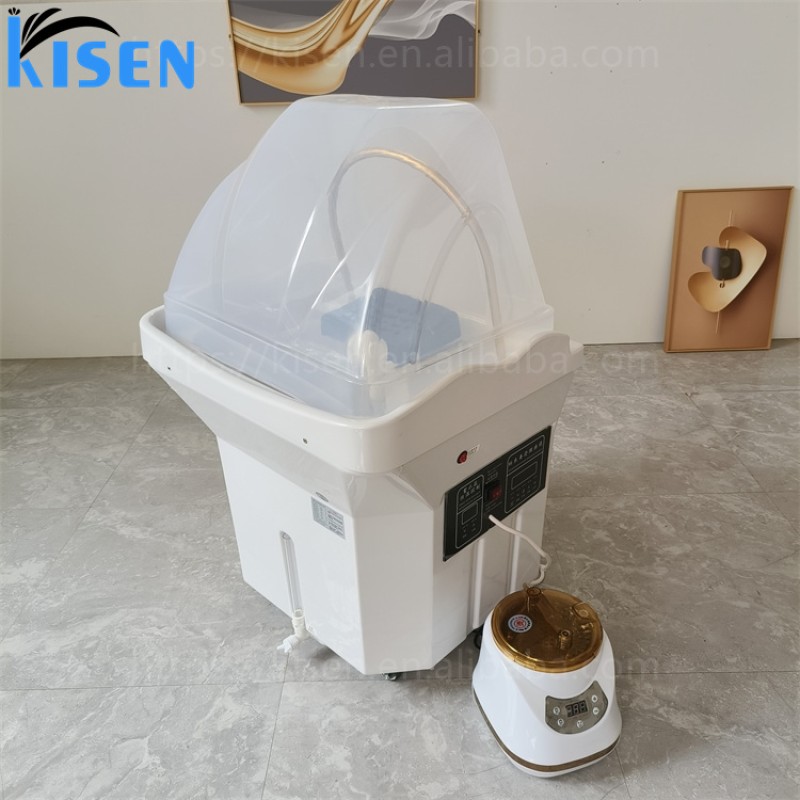 Kisen Wholesale Salon Equipment Shampoo Bowl Backwash Unit Shampoo Chair Hair Salon Furniture for Sale for Barber Shop