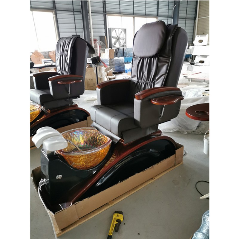 Modern Luxury Human Touch Massage Beauty Salon Nail Furniture Manicure Foot Spa Pedicure Chair