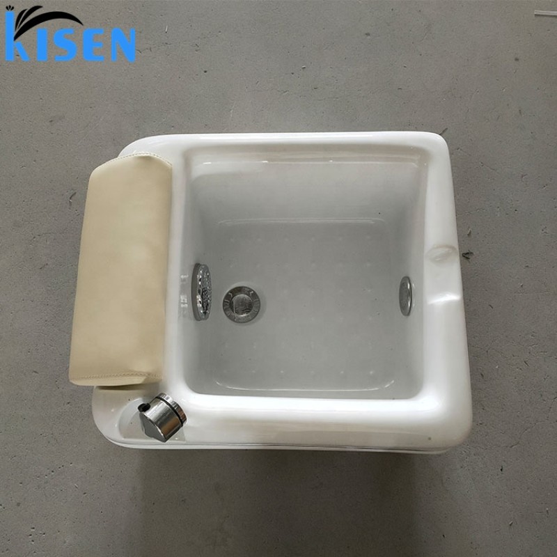 with 7 Colors LED Pedicure Chair Bowl Nail Massage Spa Bowl