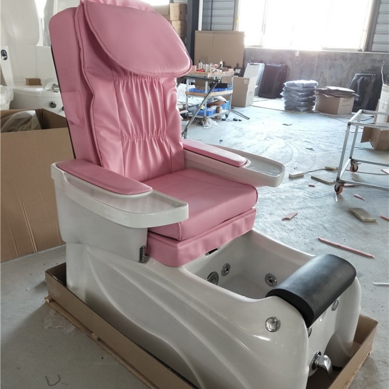 Pipeless Pedicure Chair with Glass Bowls for Wholesale
