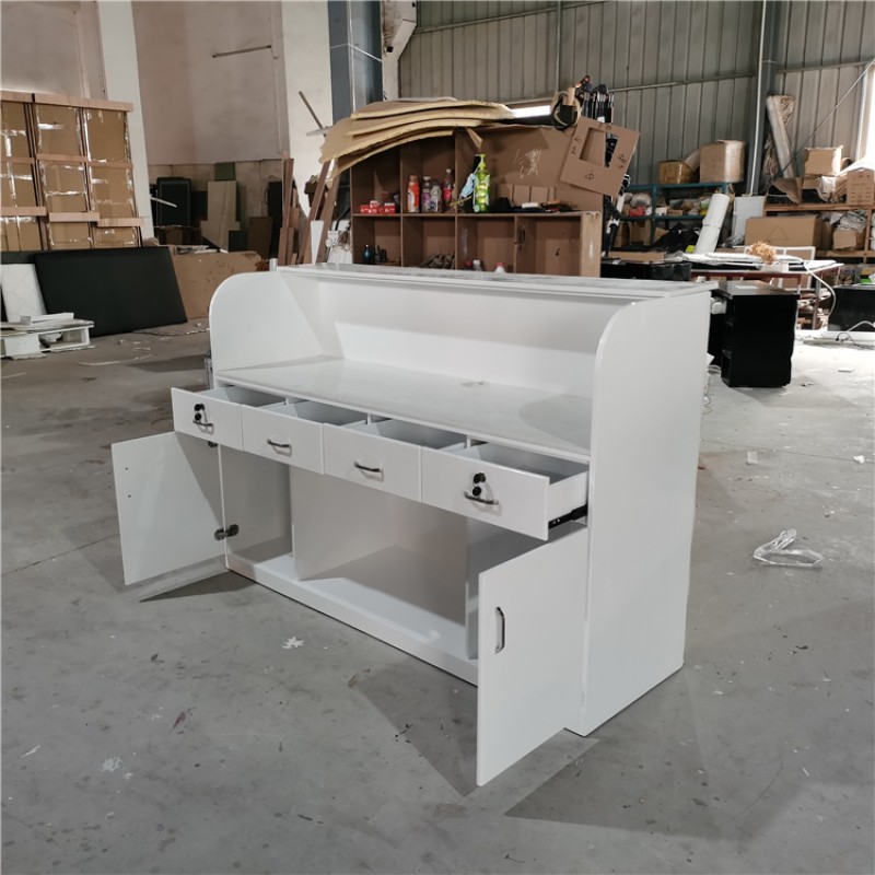 High Quality Reception Table  Table De Reception l Shaped Reception Salon Table