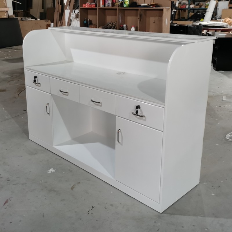 High Quality Reception Table  Table De Reception l Shaped Reception Salon Table