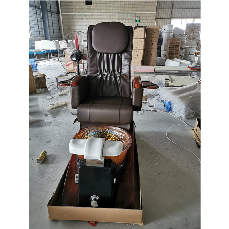 Modern Luxury Human Touch Massage Beauty Salon Nail Furniture Manicure Foot Spa Pedicure Chair