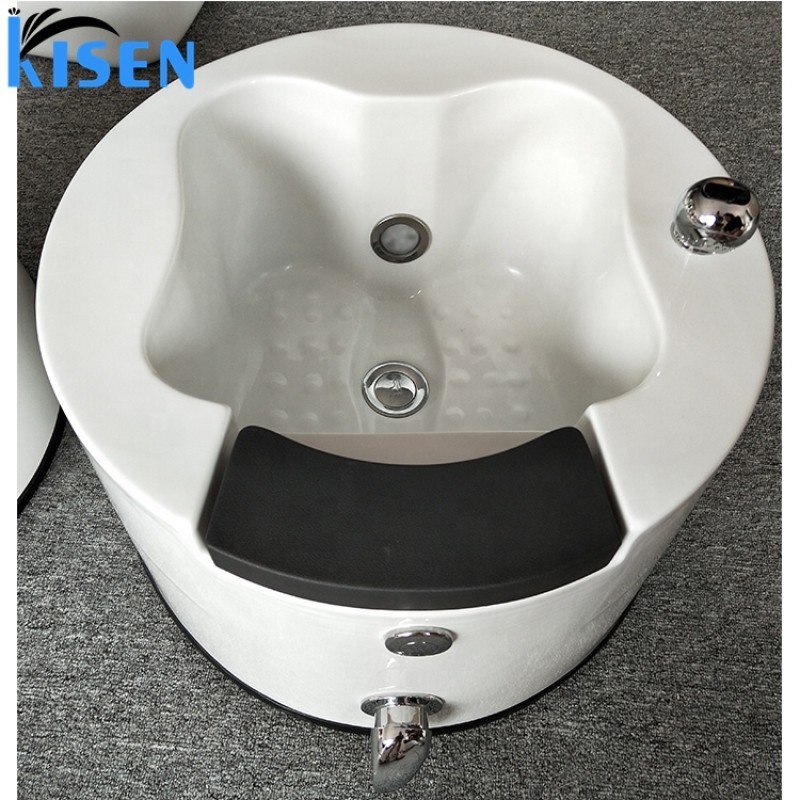 KISEN Portable Pedicure Bowls for Spa Massage Pedicure Chairs