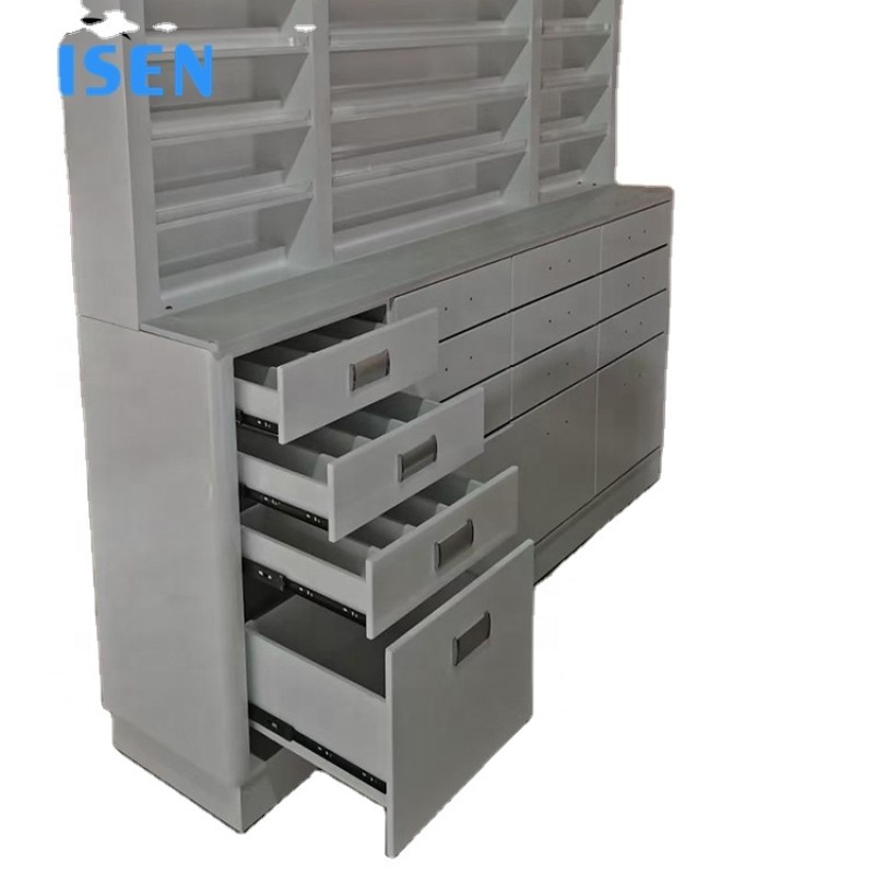 Storage Cabinet Barber Utility Unit Beauty Salon Station with Holders Styling Equipment with Drawers Shampoo Display