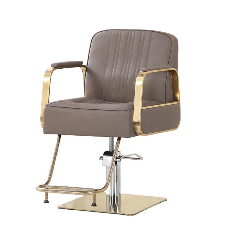Kisen Modern Barber Shop Barber Chair Hair Salon Special Hairdressing Chair Stool Lift Can Be Put Down the Hair Cutting Chair