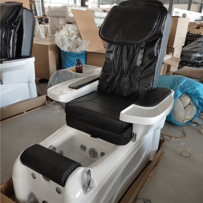 Pipeless Pedicure Chair with Glass Bowls for Wholesale