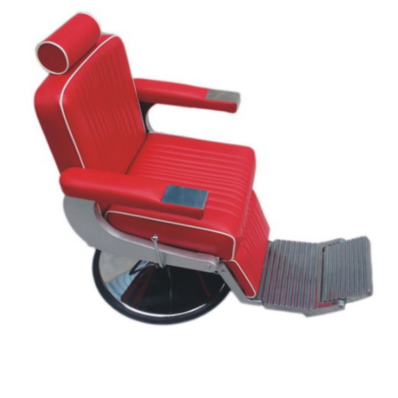 Kisen Commercial Furniture Haircut Hydraulic High Quality Hairdressing Equipment Barbershop Leather Salon Barber Chair