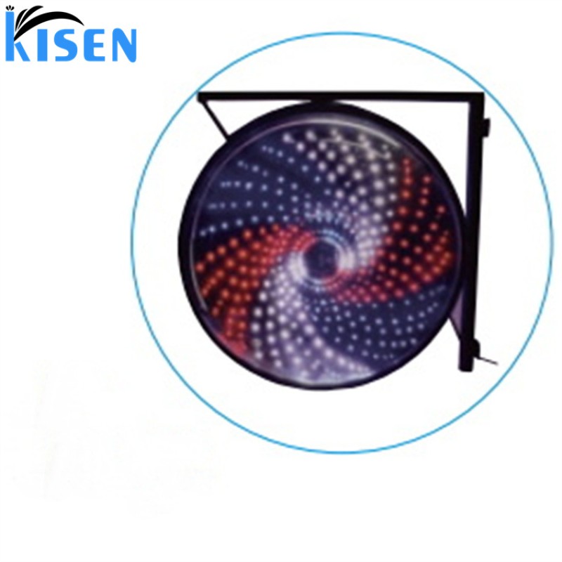 Kisen Barber Pole Pendant Barber Pole Lapel Pin Led Barber Shop Sign Pole Light Red White Blue