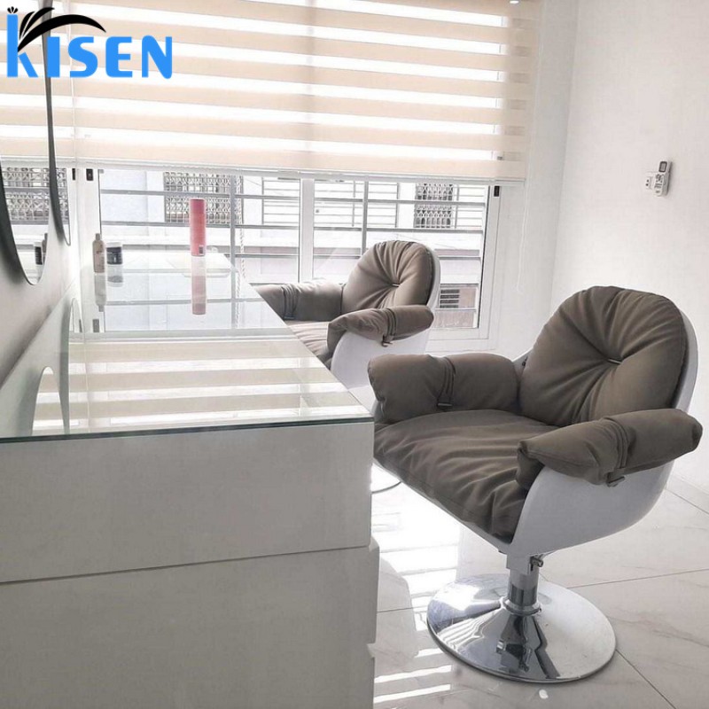 Kisen Hot-sale Modern Luxury Barber Salon Styling Chair Hairdressing Chair Salon Chairs for Beauty Salon Cutting Hair