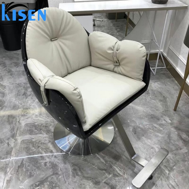 Kisen Hot-sale Modern Luxury Barber Salon Styling Chair Hairdressing Chair Salon Chairs for Beauty Salon Cutting Hair