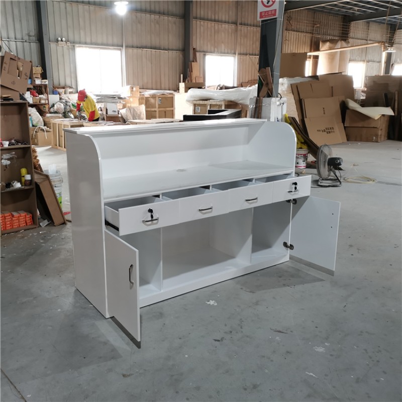 High Quality Reception Table  Table De Reception l Shaped Reception Salon Table