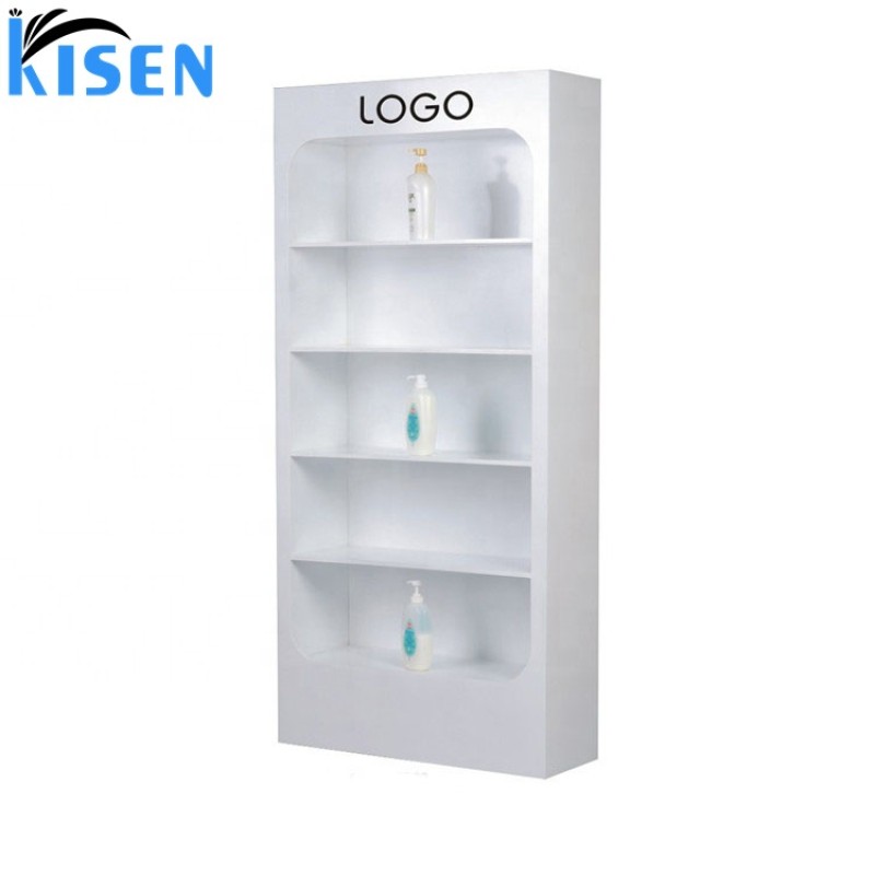 Kisen Beauty Spa Salon Furniture Cheap Price Display Stand Storage White Cabinet for Sale