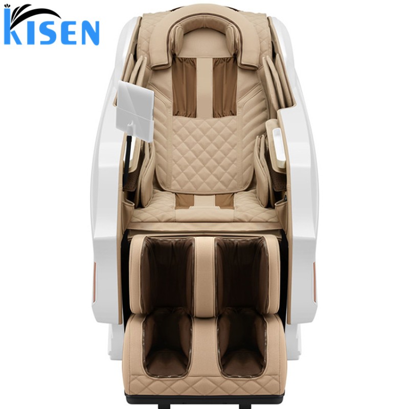 Kisen Home Luxury Full Body Smart Heating Robot Hand SL Track 3D 4D Zero Gravity Electric Massage Chair