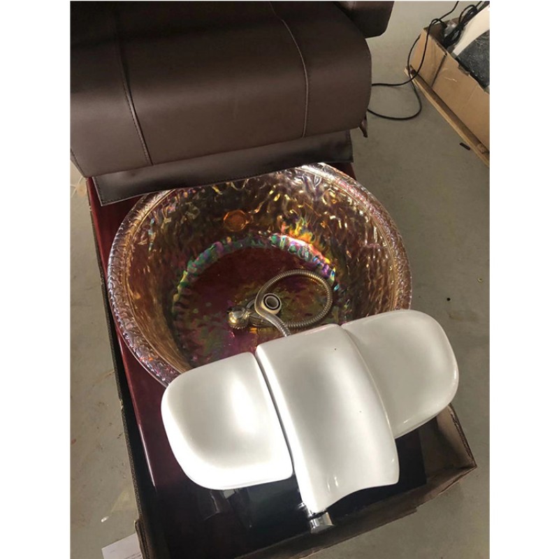 Modern Luxury Human Touch Massage Beauty Salon Nail Furniture Manicure Foot Spa Pedicure Chair