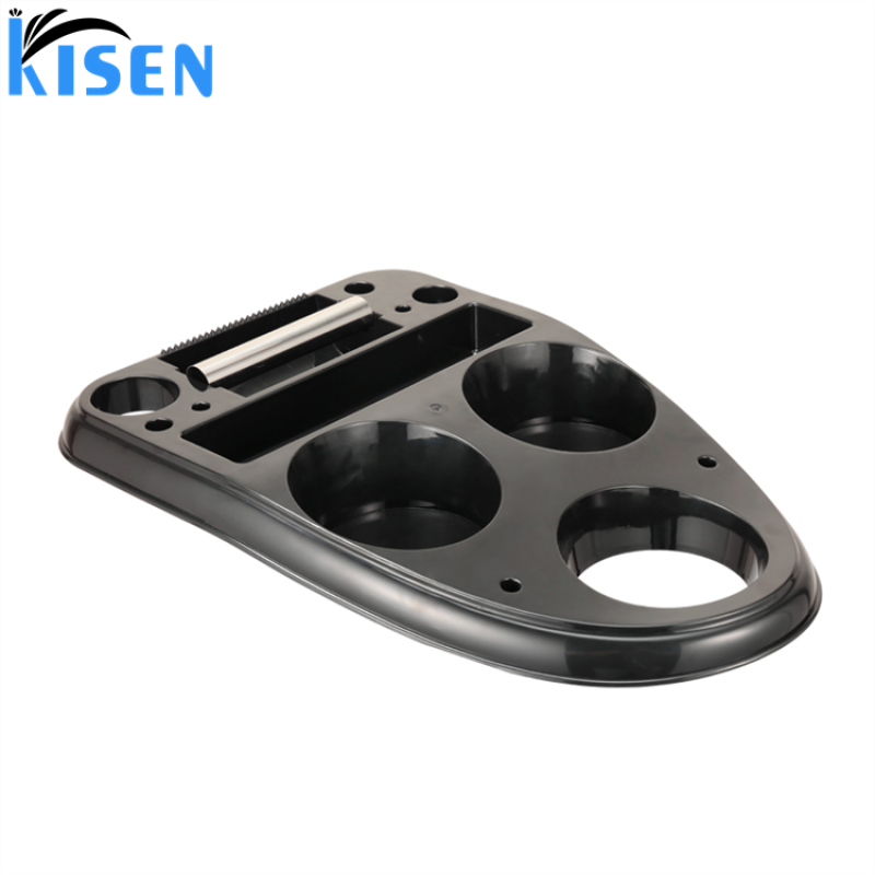 Kisen Rolling Aluminum Medical Salon Station Instrument Tray Spa Barber Hairdressing Hair Color Cart Beauty Hair Salon Trolley