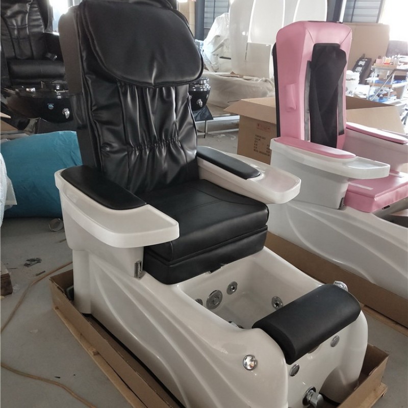 Pipeless Pedicure Chair with Glass Bowls for Wholesale