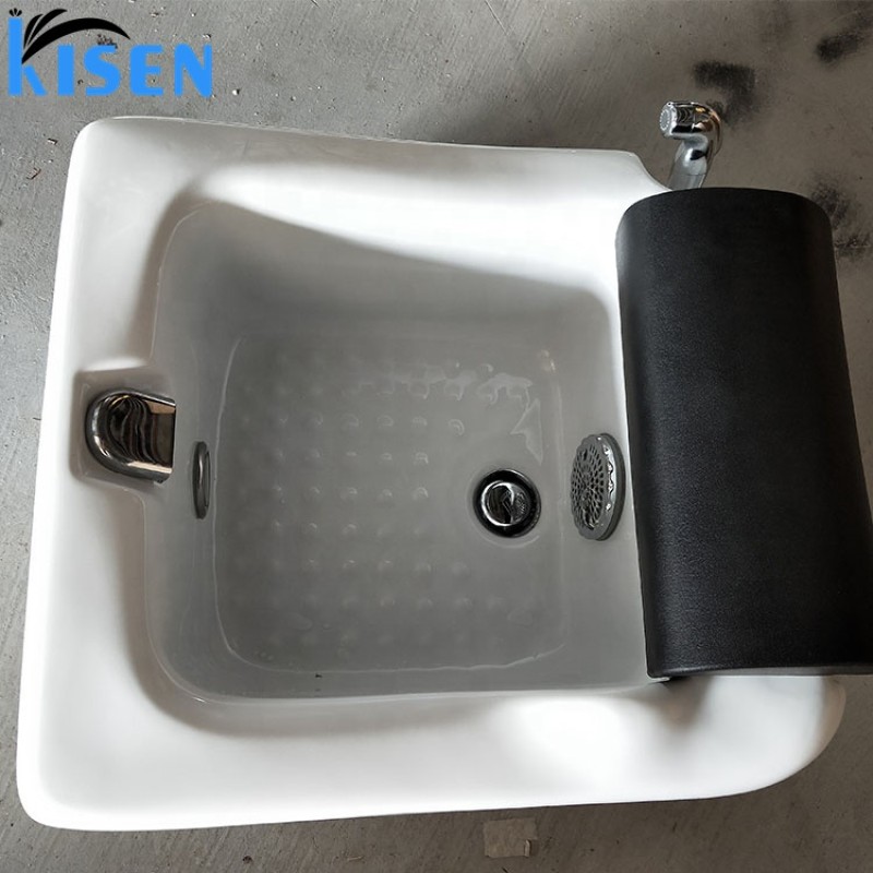 with 7 Colors LED Pedicure Chair Bowl Nail Massage Spa Bowl