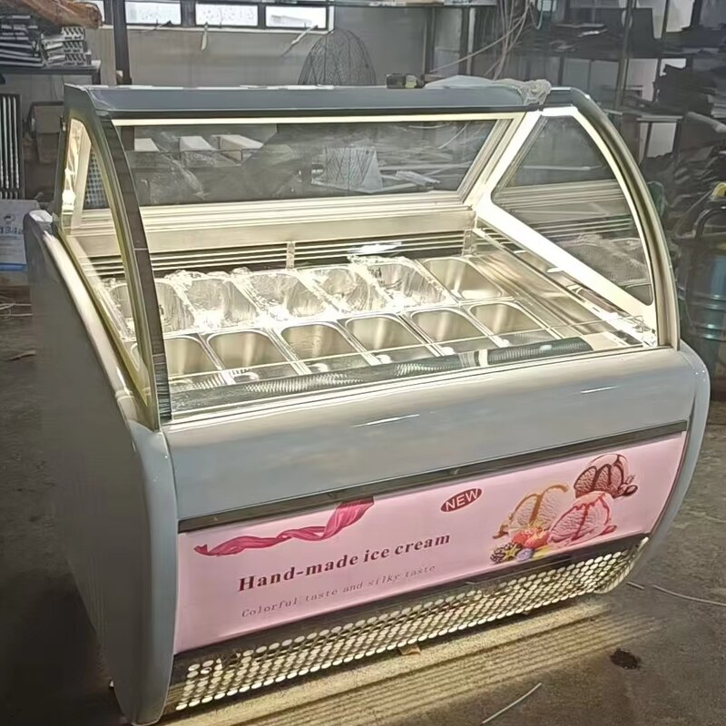 Cake Showcase Manufacturer - Front Sliding Door Glass