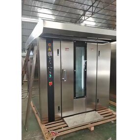 Electric Rotary Oven Manufacturer - 2 Trolly for Bakeries