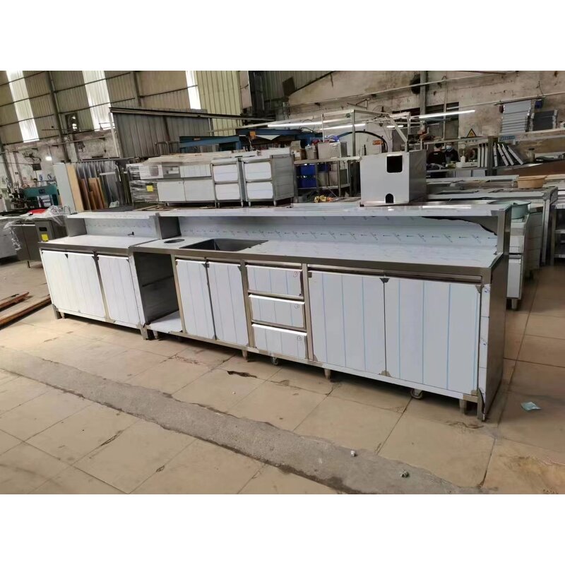 Free Standing Kitchen Sink Supplier - Hot Sale with Work Table