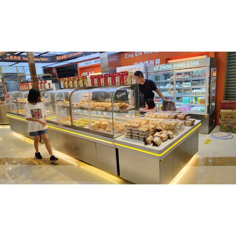 Cake Hot Showcase Supplier - for Bakery Shop Display