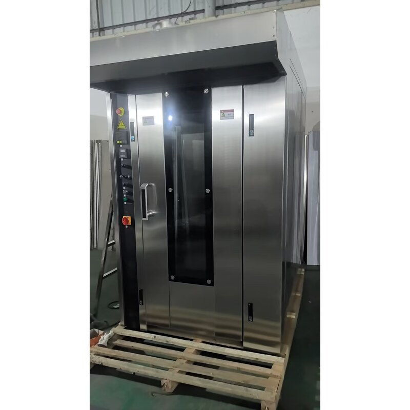 Electric Rotary Oven Manufacturer - 2 Trolly for Bakeries