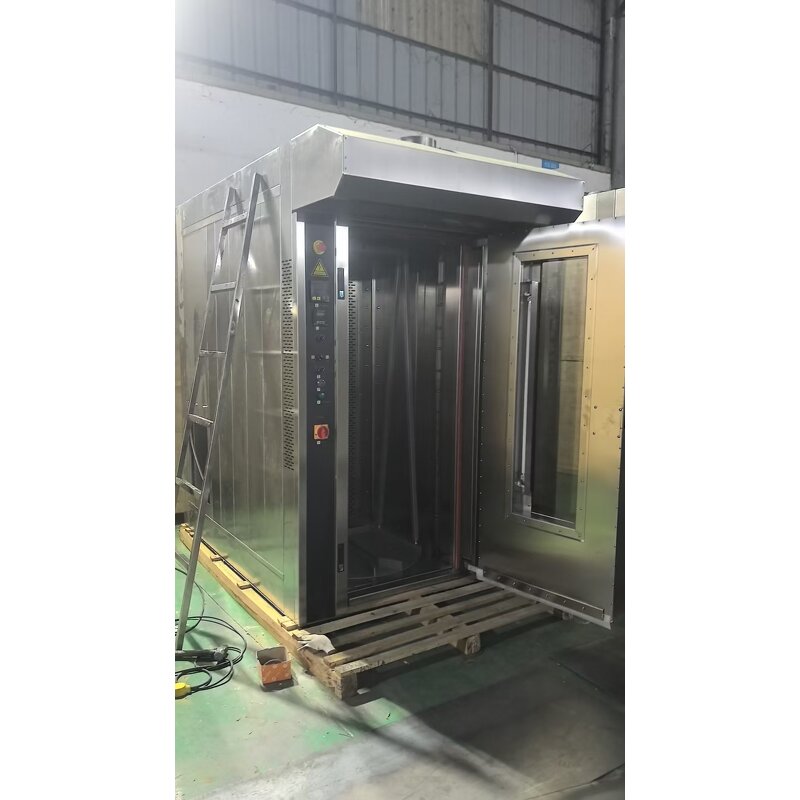 Electric Rotary Oven Manufacturer - 2 Trolly for Bakeries