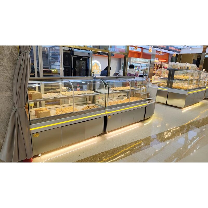 Cake Hot Showcase Supplier - for Bakery Shop Display