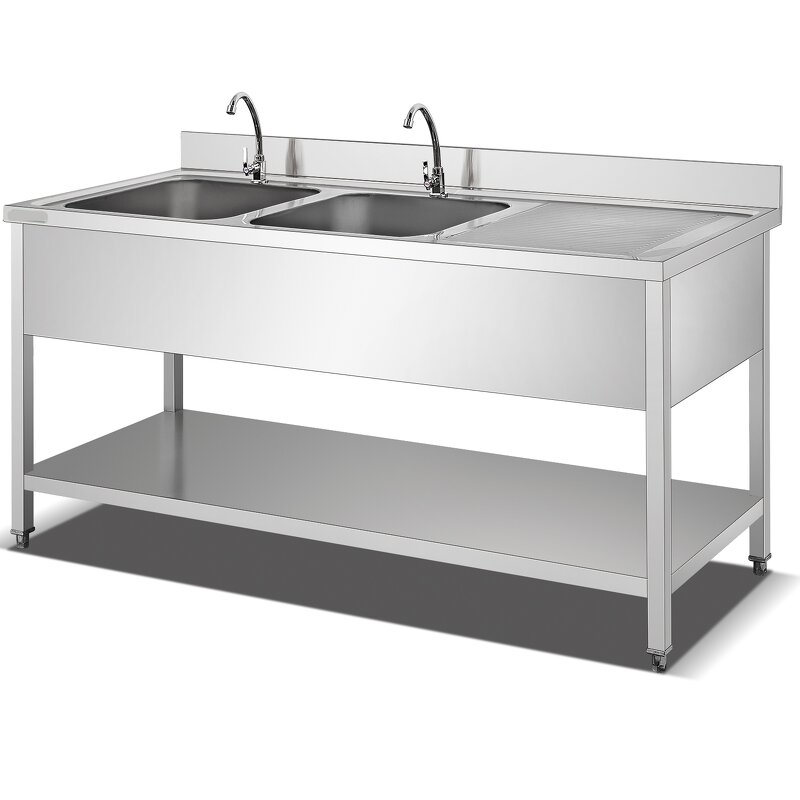 Commercial Kitchen Sink Supplier - Double Sink for Hotel