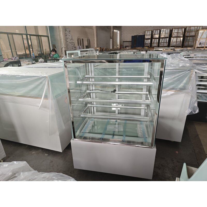 Sliding Glass Door Showcase Manufacturer - for Bakery Store