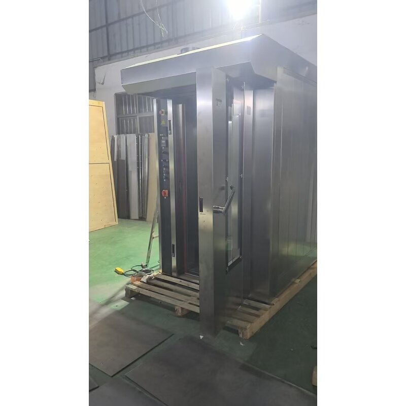 Electric Rotary Oven Manufacturer - 2 Trolly for Bakeries