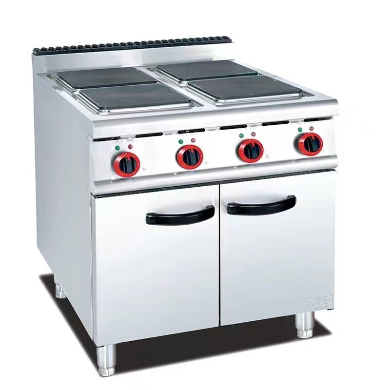 Gas Griddle Supplier - with Cabinet for Commercial Use