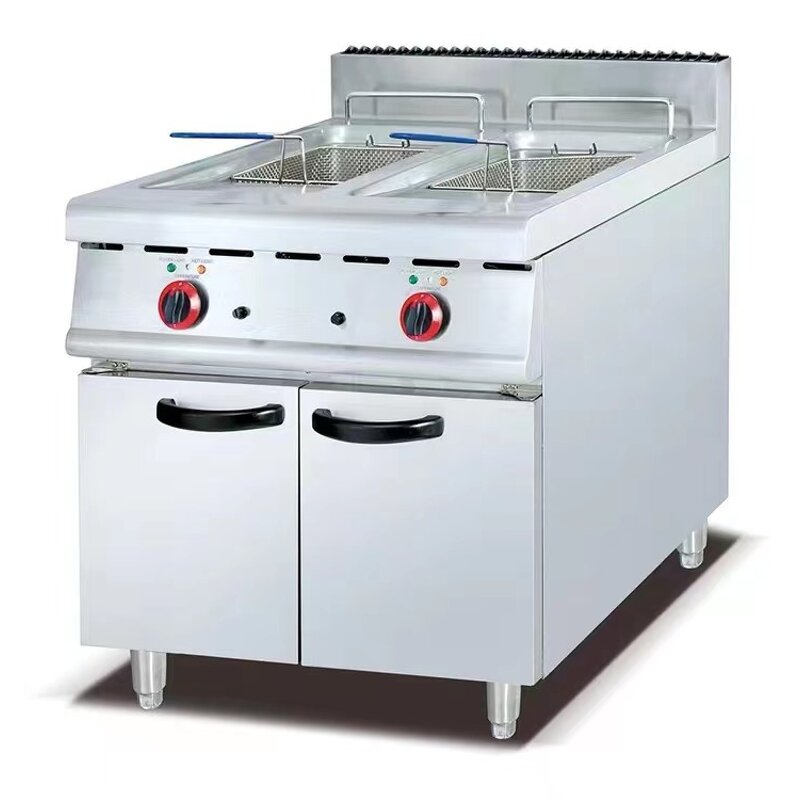 Gas Griddle Supplier - with Cabinet for Commercial Use
