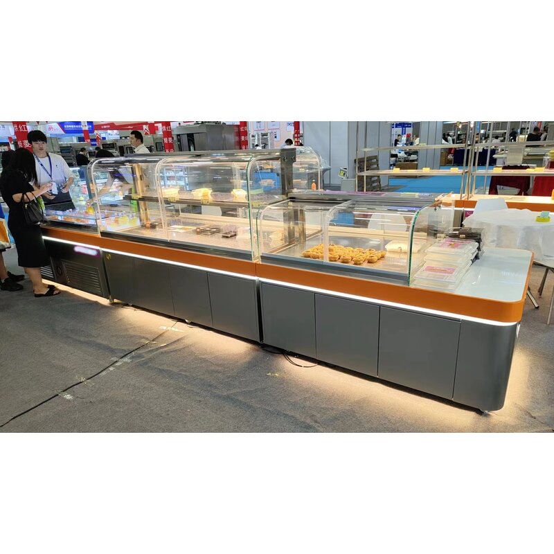 Cake Hot Showcase Supplier - for Bakery Shop Display