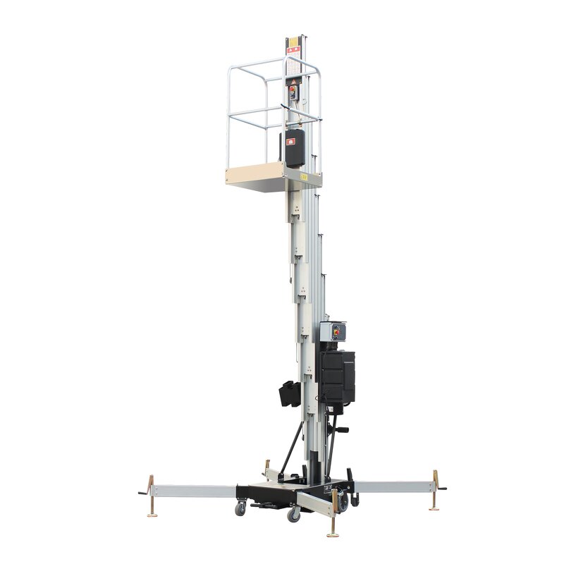 Portable Vertical Lift Supplier - 10-12m Two Mast Electric
