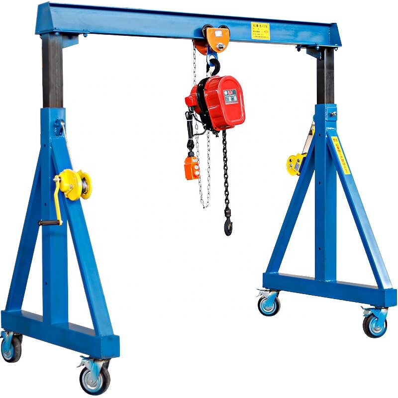 Mobile Gantry Crane Manufacturer - Small Mini Portable 1-10t