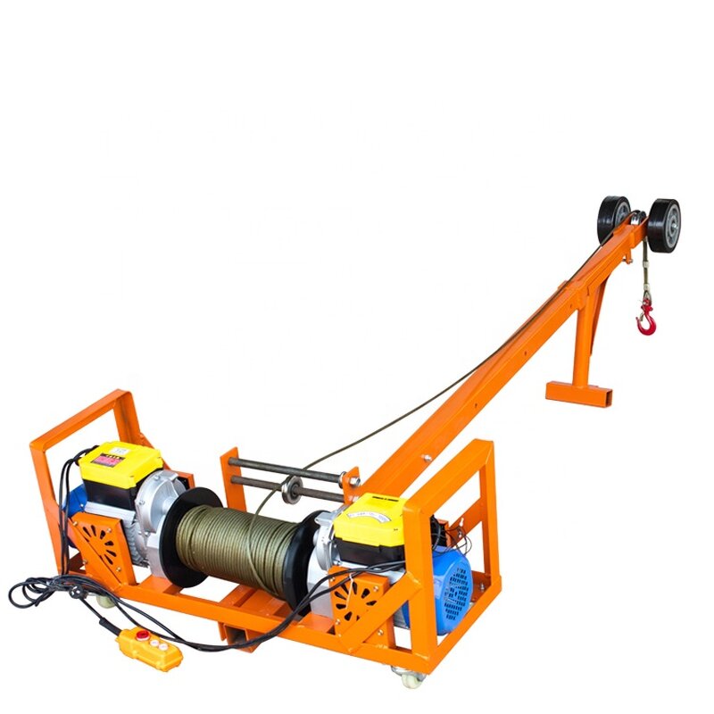 Dual Motor Crane Supplier - High Rise Glass Lifting Machine