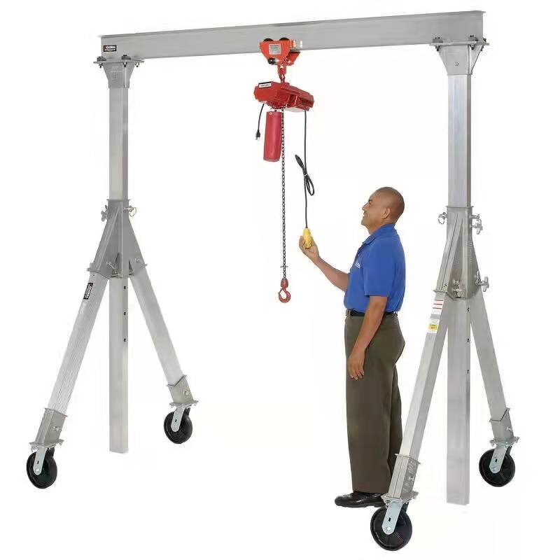 Aluminum Gantry Crane Supplier - 1-5t Light Movable Portable