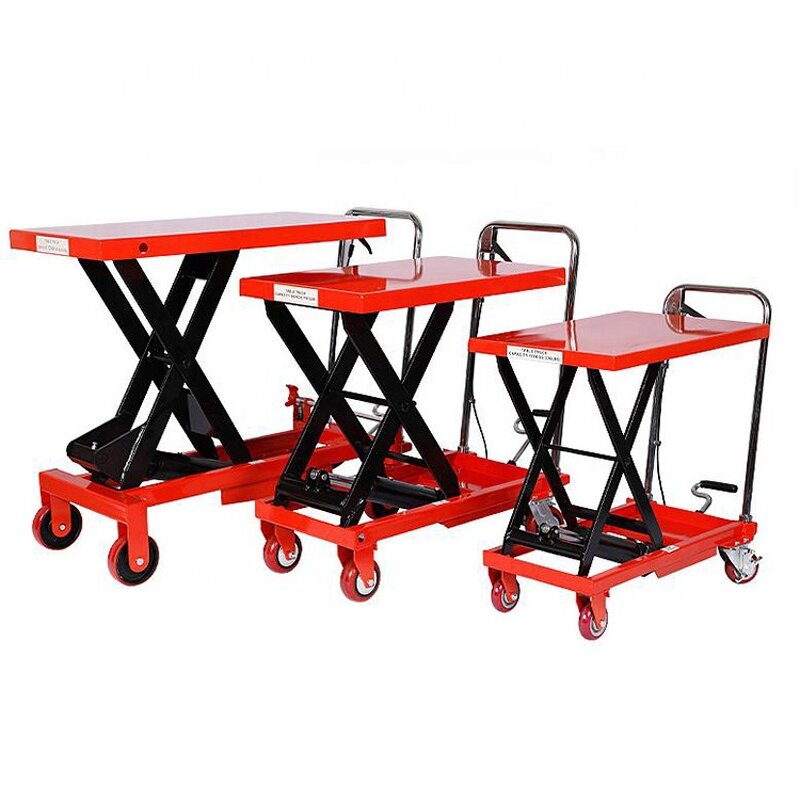 Mobile Scissor Lift Table Supplier - Manual Hydraulic Truck