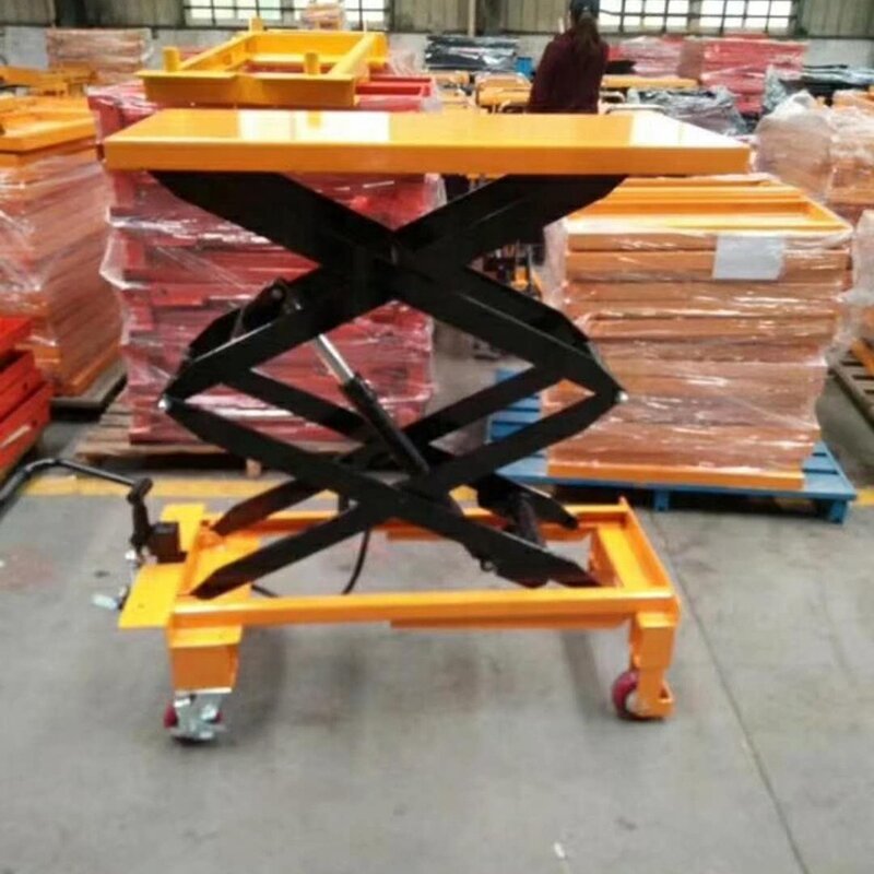 Mobile Scissor Lift Table Supplier - Manual Hydraulic Truck