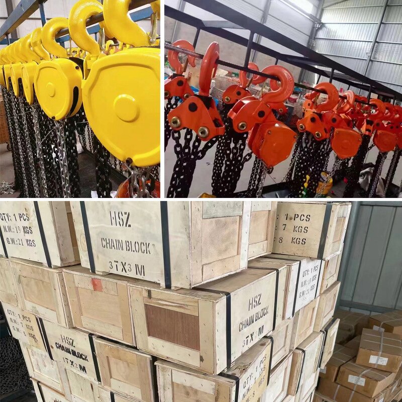 HSZ Type Chain Hoist Manufacturer - 1-10ton G80 Chain Pulley