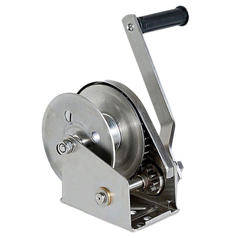 Mini Manual Hand Winch Manufacturer - 2600-1200lbs Stainless